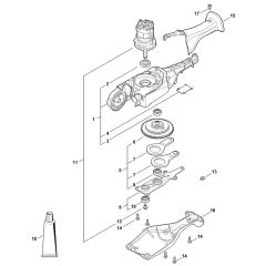 Gear Head Assembly for Stihl HLA 85