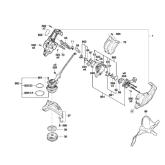 Cordless Brushcutter Assembly
