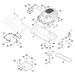 Engine & Drive for Stihl GH 370.0 S
