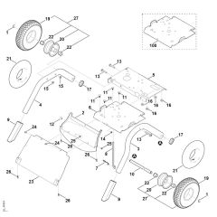 Chassis for Stihl GH 460.0 C