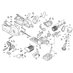 Planer Assembly for Bosch