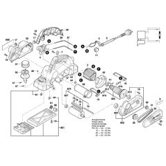 Planer Assembly for Bosch