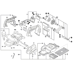 Cordless Planer Assembly