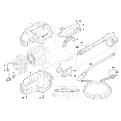 Bosch GHP 5-13 C Cleaner Assembly