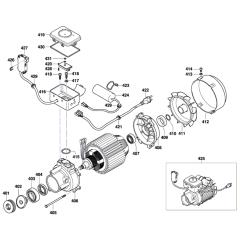 Bosch GHP 5-65 X Cleaner Assembly