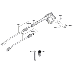 Bosch GHP 5-65 X Cleaner Assembly