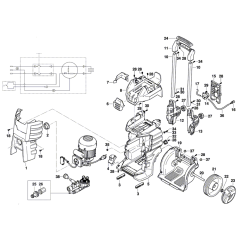 Bosch GHP 5-75 X Cleaner Assembly
