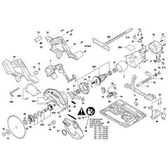 Circular Saw Assembly for Bosch