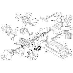 Circular Saw Assembly for Bosch