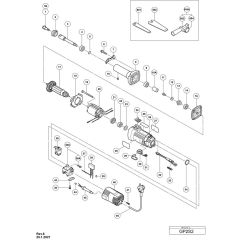 Hikoki GP2S2 Main Assembly