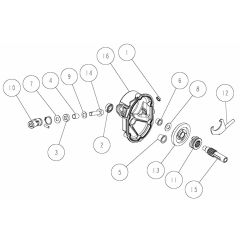 Transmission Assembly for OREC GR538 Mower