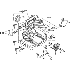 Crankcase Cover for Honda GS160A