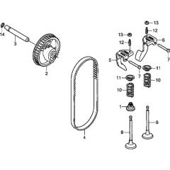 Camshaft Assembly for Honda GS160A