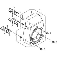 Fan Cover Assembly for Honda GS160A