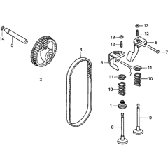 Camshaft Assembly for Honda GS190A