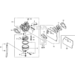 Carburetor Assembly for Honda