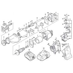 Reciprocating Saw Assembly
