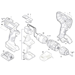 Combi Drill Assembly for Bosch