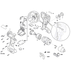 Cordless Combi Drill Assembly