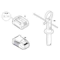 Cordless Combi Drill Assembly