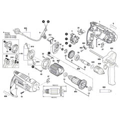 Drill Assembly for Bosch GSB 1600 RE