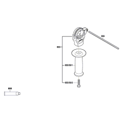 Bosch GSB 16 RE Drill Assembly