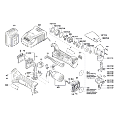 Cordless Metal Shear Assembly