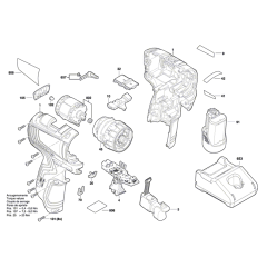 Drill Driver Assembly for Bosch