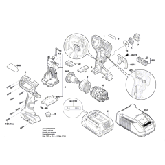 Drill Driver Assembly for Bosch
