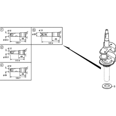 Crankshaft Assembly for Honda