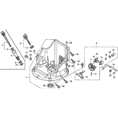 Oil Pan Assembly for Honda GSV190A