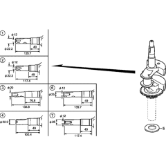 Crankshaft Assembly for Honda