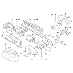 Cordless Shear Assembly