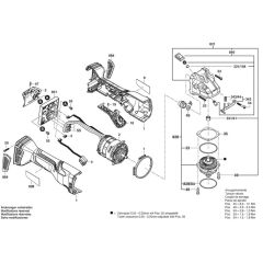 Main Assembly for Bosch GWS