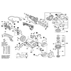 Main Assembly for Bosch GWS 22-230