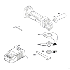 Angle Grinder Assembly Bosch