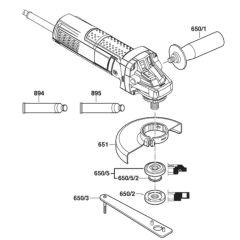 Main Assembly-1 for Bosch GWS 750