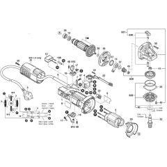 Main Assembly for Bosch GWS 880