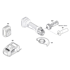 Angle Grinder Assembly Bosch