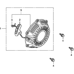 Recoil Starter for Honda GX100