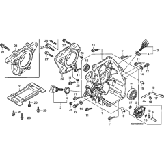 Crankcase Cover for Honda GX100