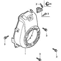Fan Cover for Honda GX100