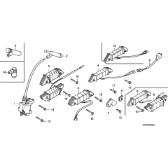 Ignition Coil for Honda GX120K1