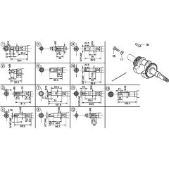 Crankshaft Assembly for Honda GX120K1