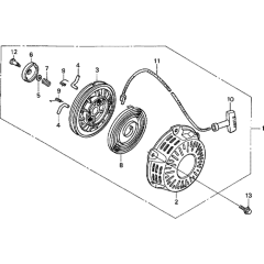 Recoil Starter-2 for Honda GX120K1