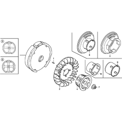 Flywheel Assembly for Honda GX120K1