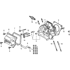 Cylinder Head Assembly for GX120K1