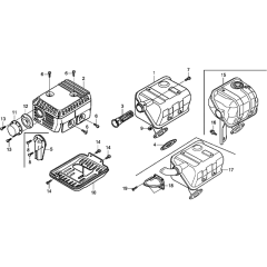 Muffler Assembly for GX120T1