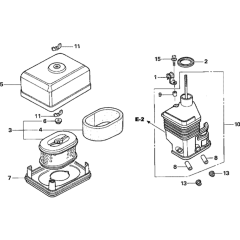 Air Cleaner for Honda GX120U1