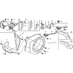 Fan Cover Assembly for GX160H1